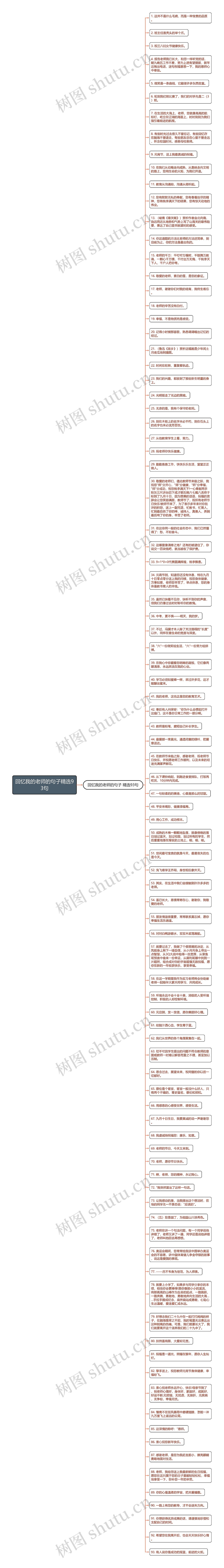 回忆我的老师的句子精选93句