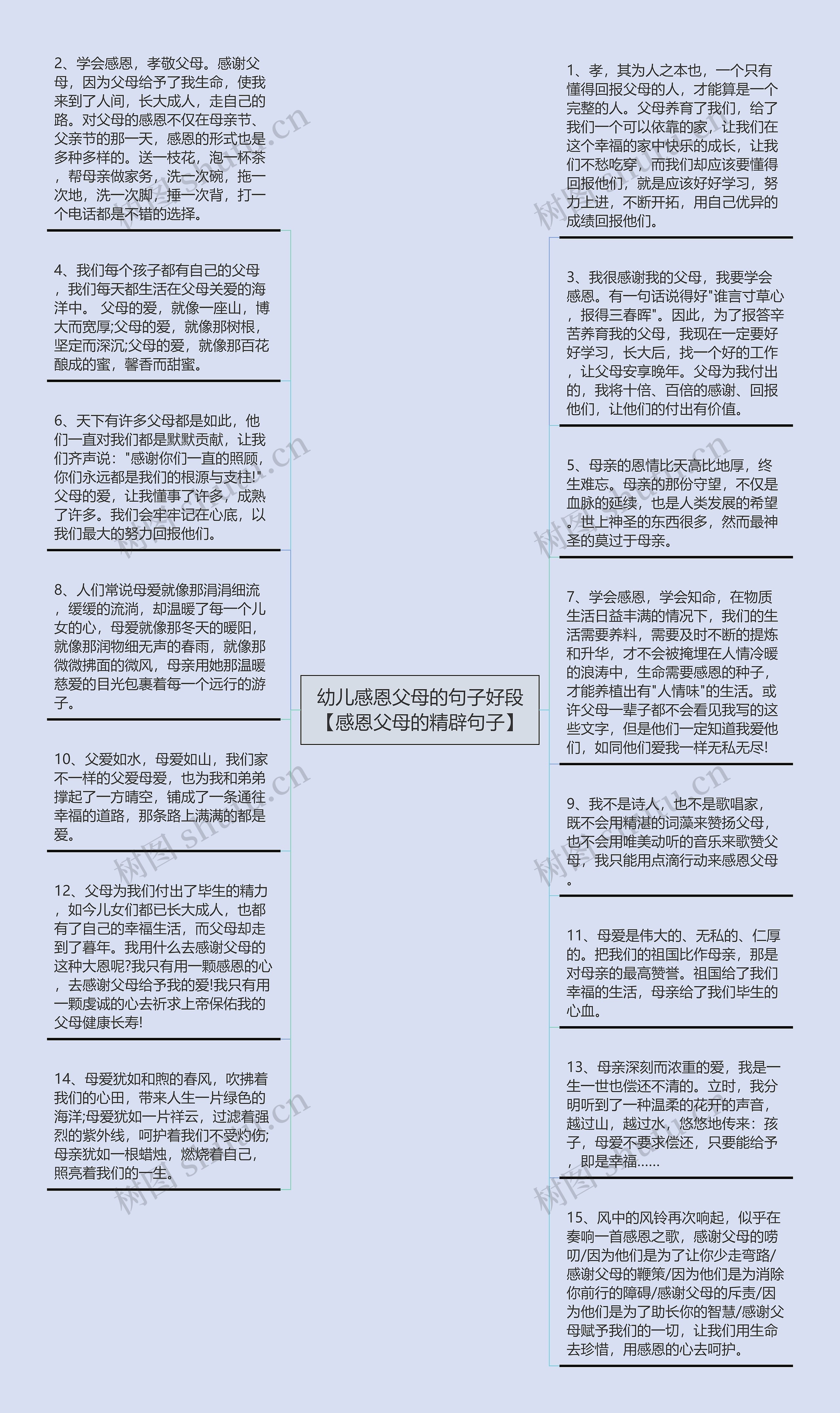 幼儿感恩父母的句子好段【感恩父母的精辟句子】