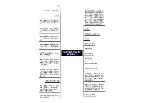 秋天黄叶的唯美句子(秋叶黄的唯美句子)