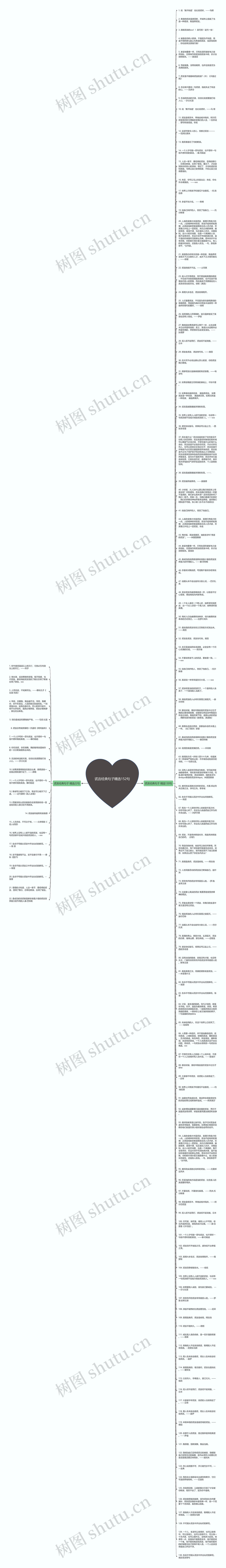谎言经典句子精选152句思维导图