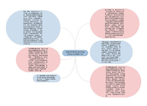 鼓励同学高考加油比较幽默的句子的简单介绍