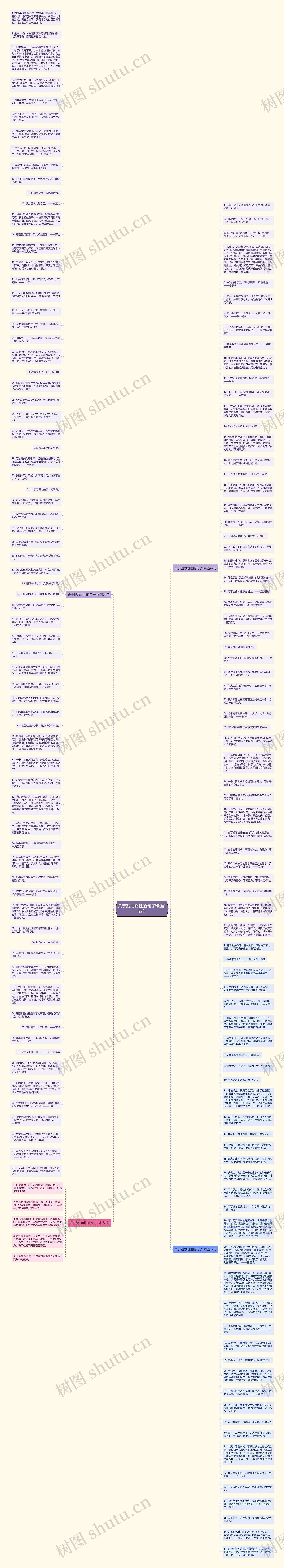 关于毅力耐性的句子精选163句