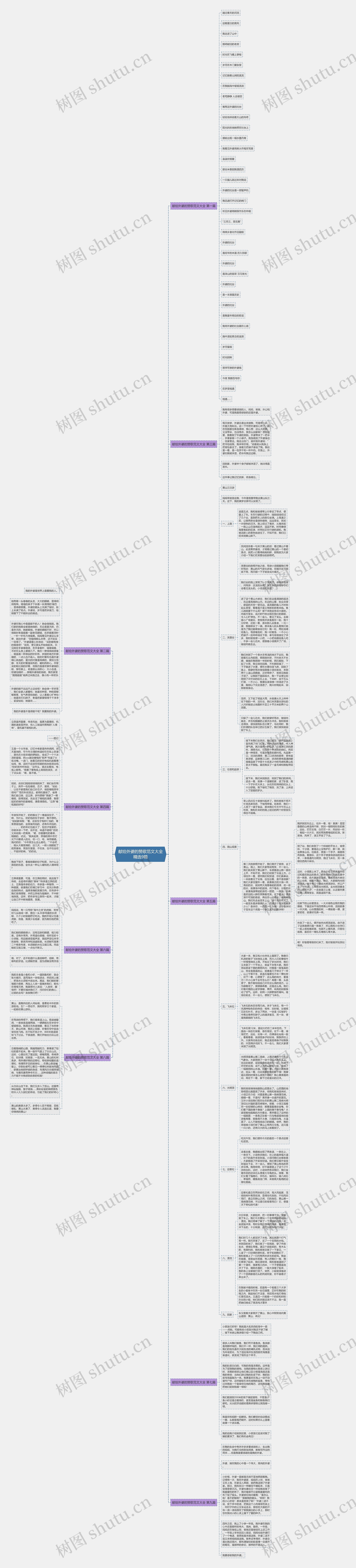 献给外婆的赞歌范文大全精选9篇思维导图