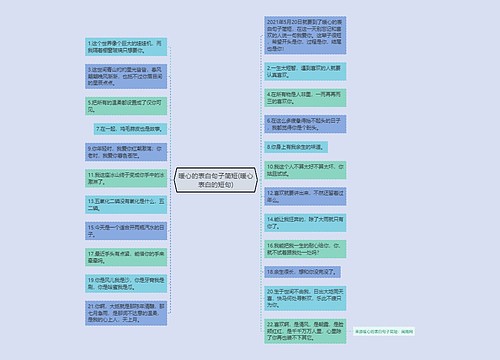 暖心的表白句子简短(暖心表白的短句)