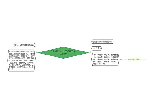 9月9号表白句子(9月开头的句子)