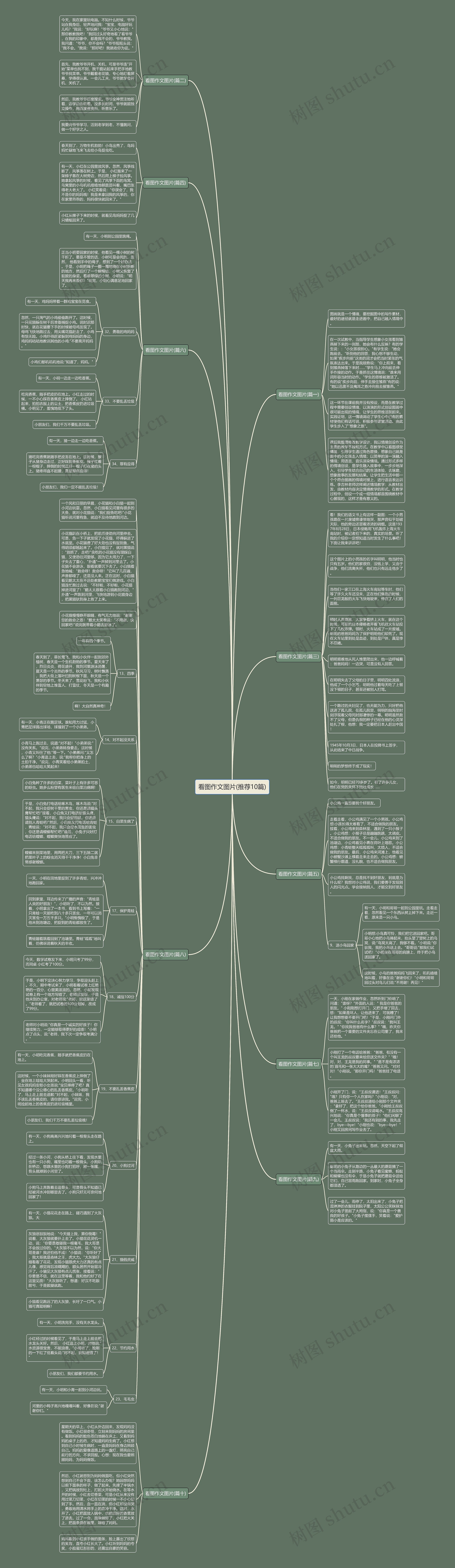 看图作文图片(推荐10篇)思维导图