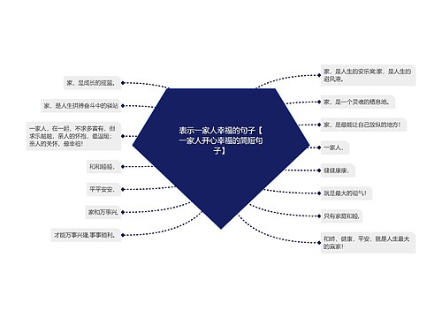 表示一家人幸福的句子【一家人开心幸福的简短句子】
