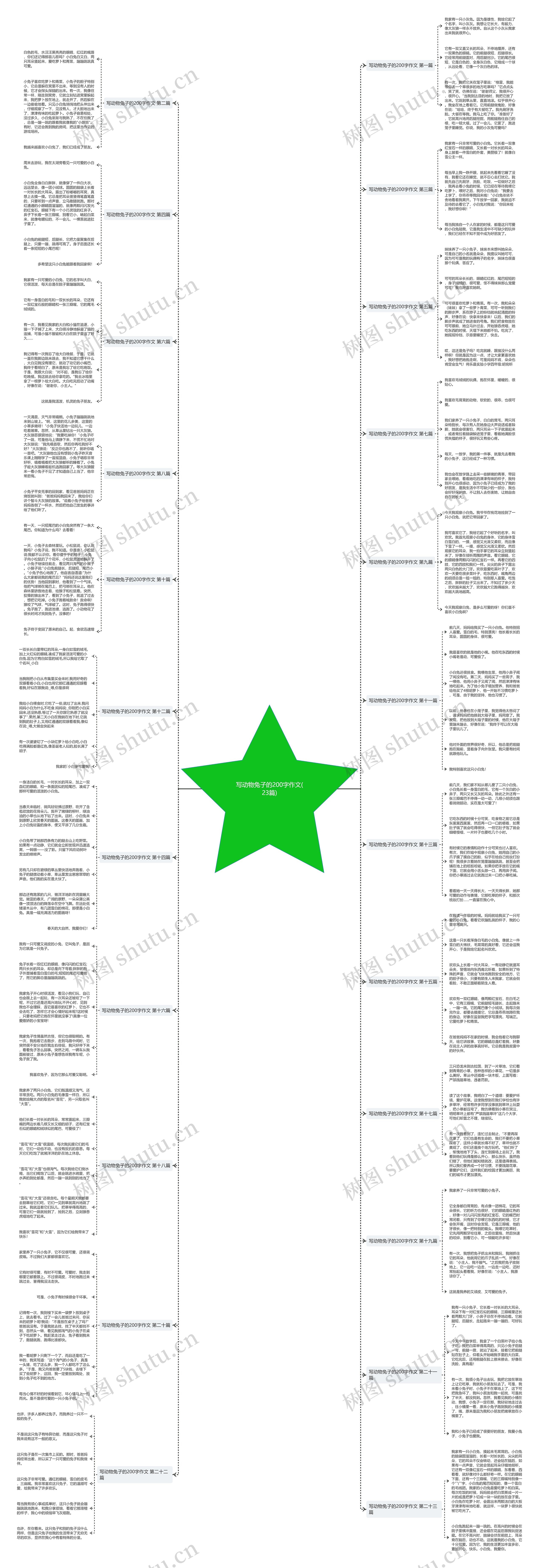 写动物兔子的200字作文(23篇) 写动物兔子的200字作文(23篇)
