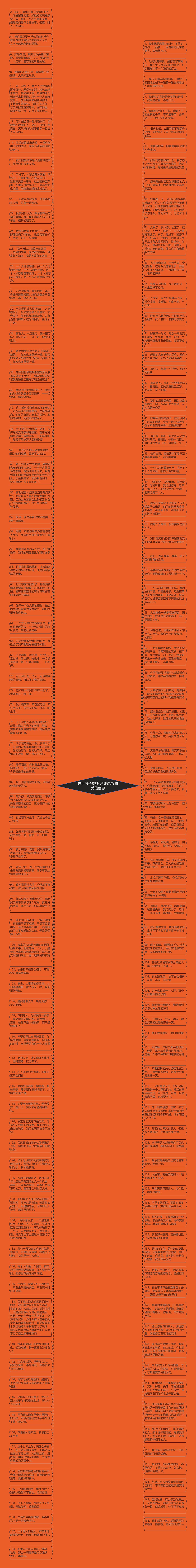 关于句子摘抄 经典语录 唯美的信息