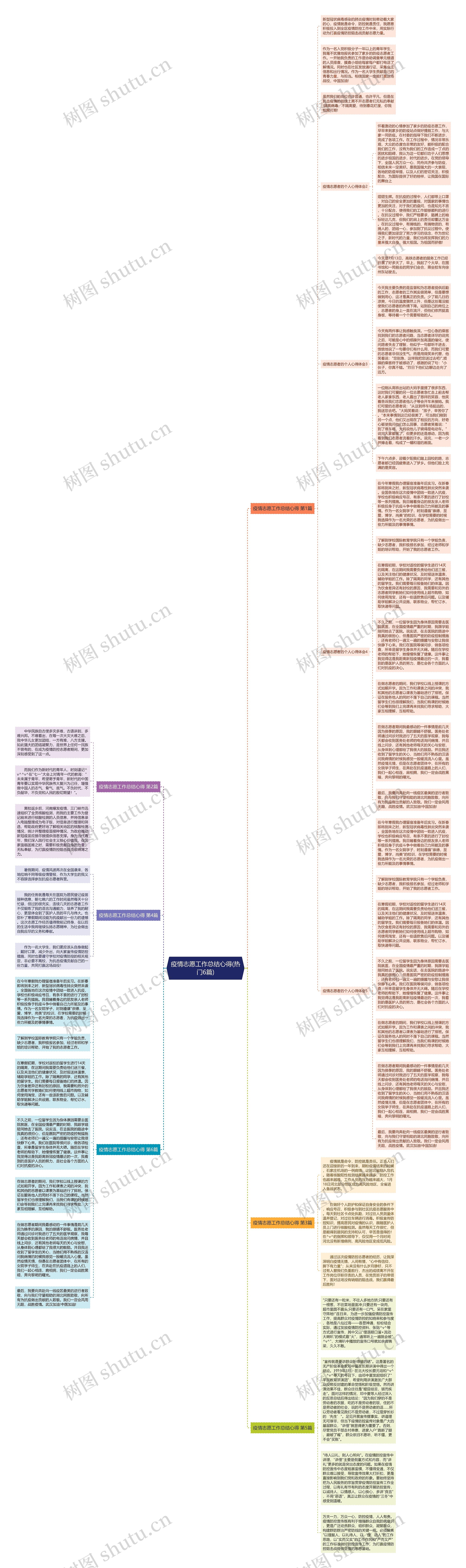疫情志愿工作总结心得(热门6篇)思维导图