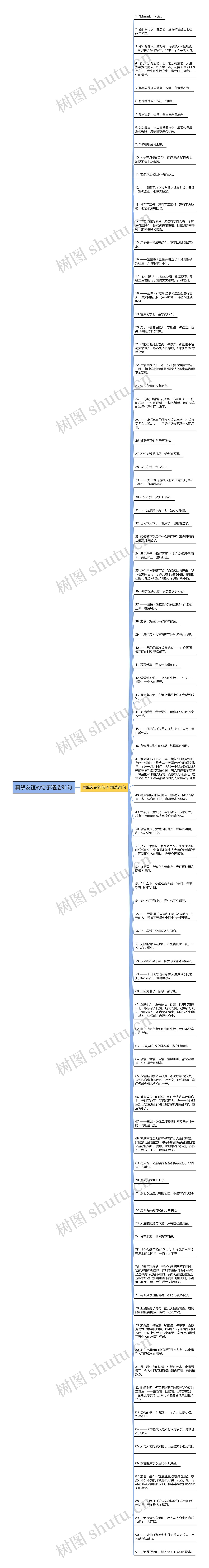 真挚友谊的句子精选91句