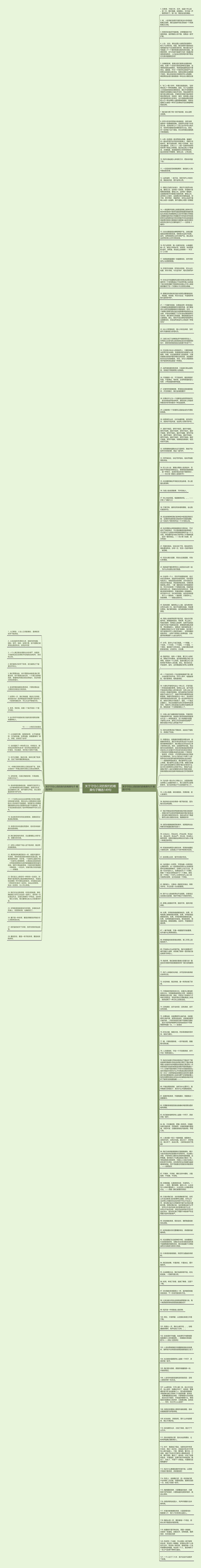 关于守住心灵的契约的唯美句子精选149句思维导图
