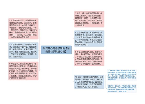 早安开心的句子说说【早安的句子说说心情】 早安开心的句子说说【早安的句子说说心情】