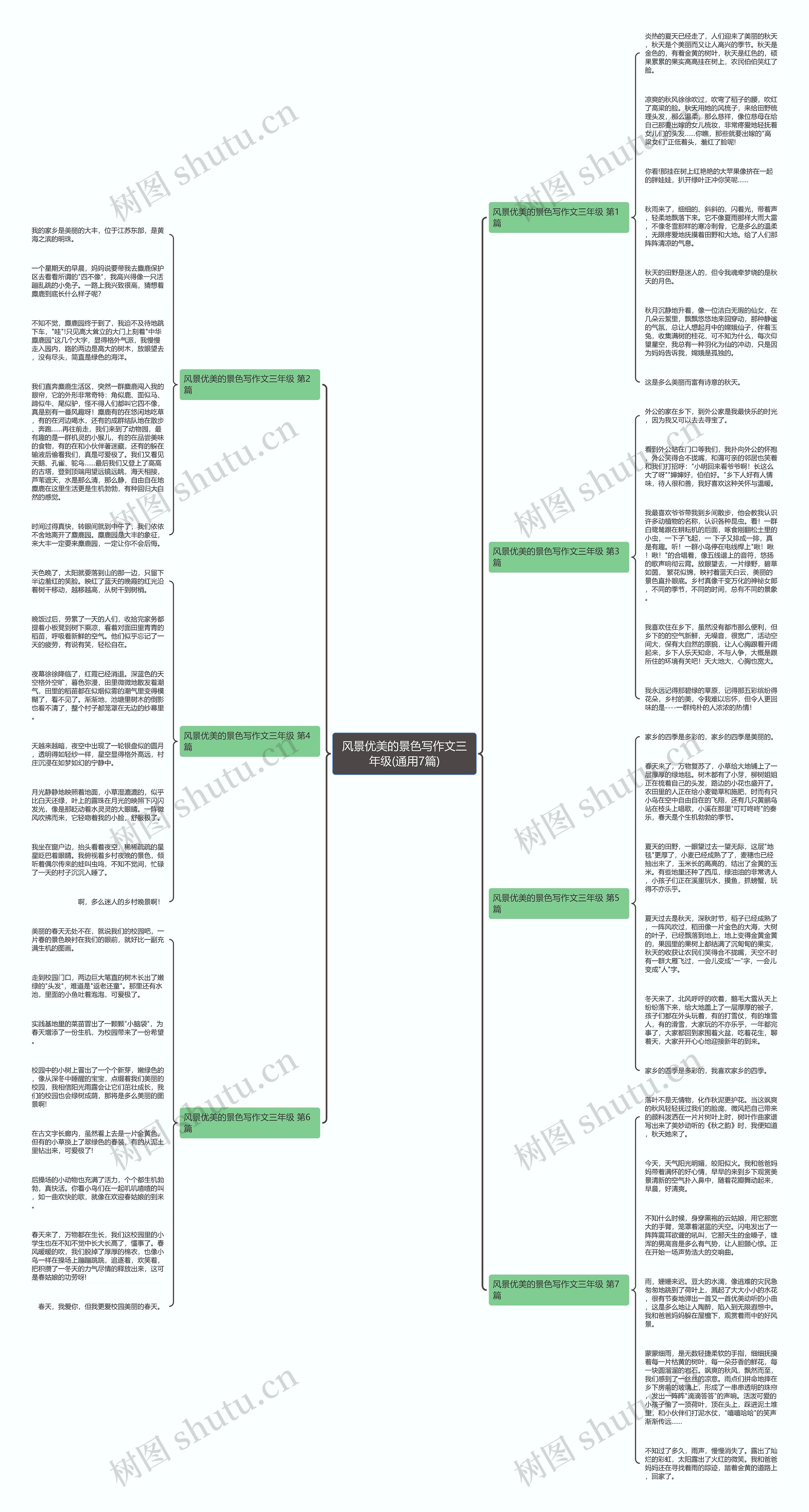 风景优美的景色写作文三年级(通用7篇) 风景优美的景色写作文三年级(通用7篇)