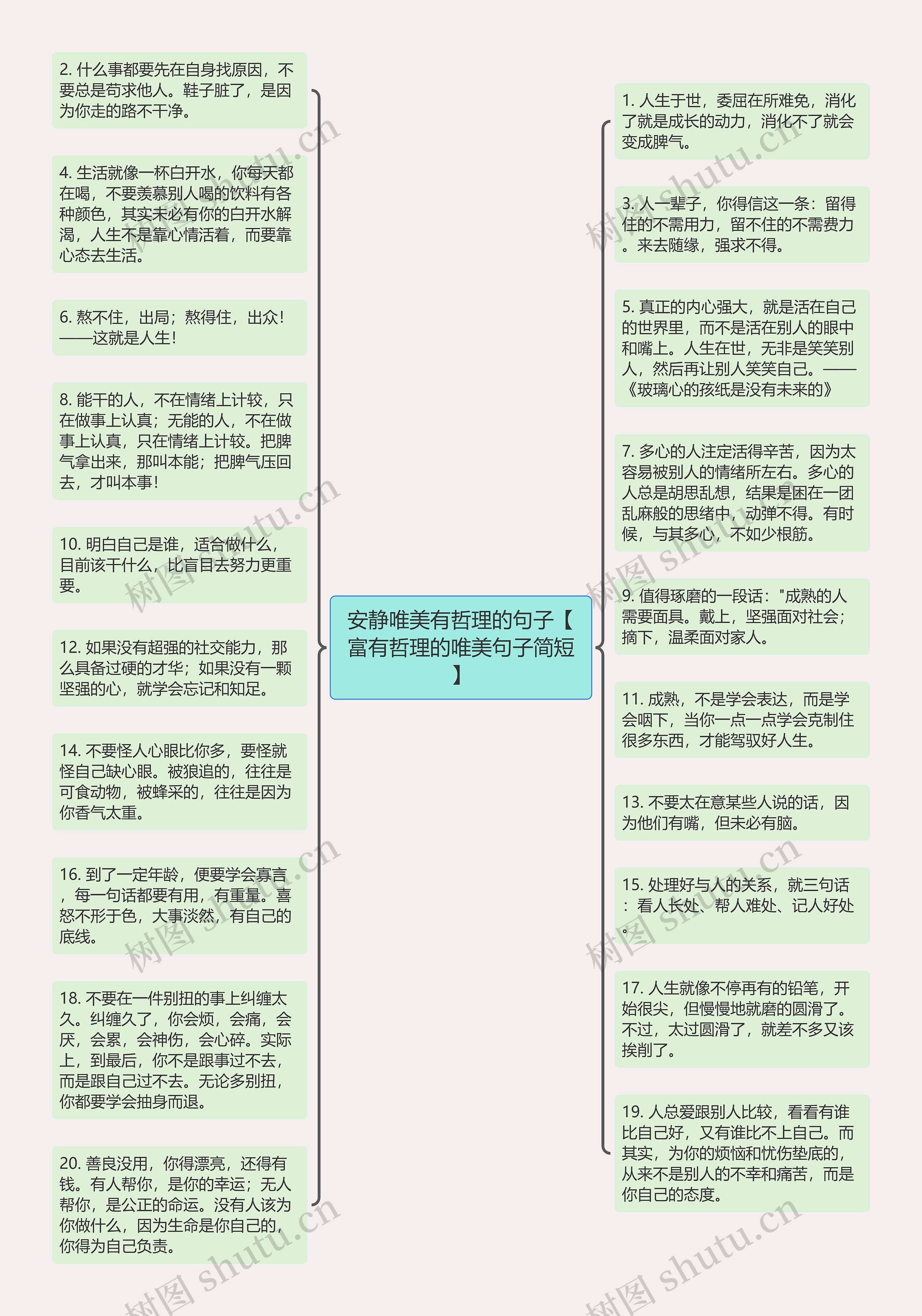 安静唯美有哲理的句子【富有哲理的唯美句子简短】