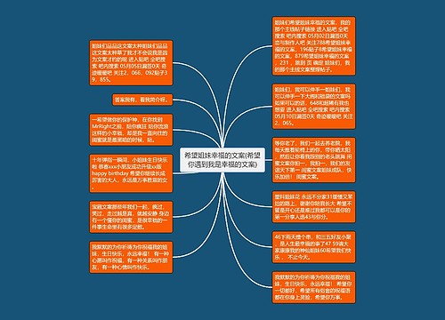 希望姐妹幸福的文案(希望你遇到我是幸福的文案) 希望姐妹幸福的文案(希望你遇到我是幸福的文案)