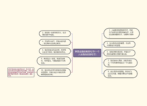 享受走路的唯美句子(一个人走路的优美句子)