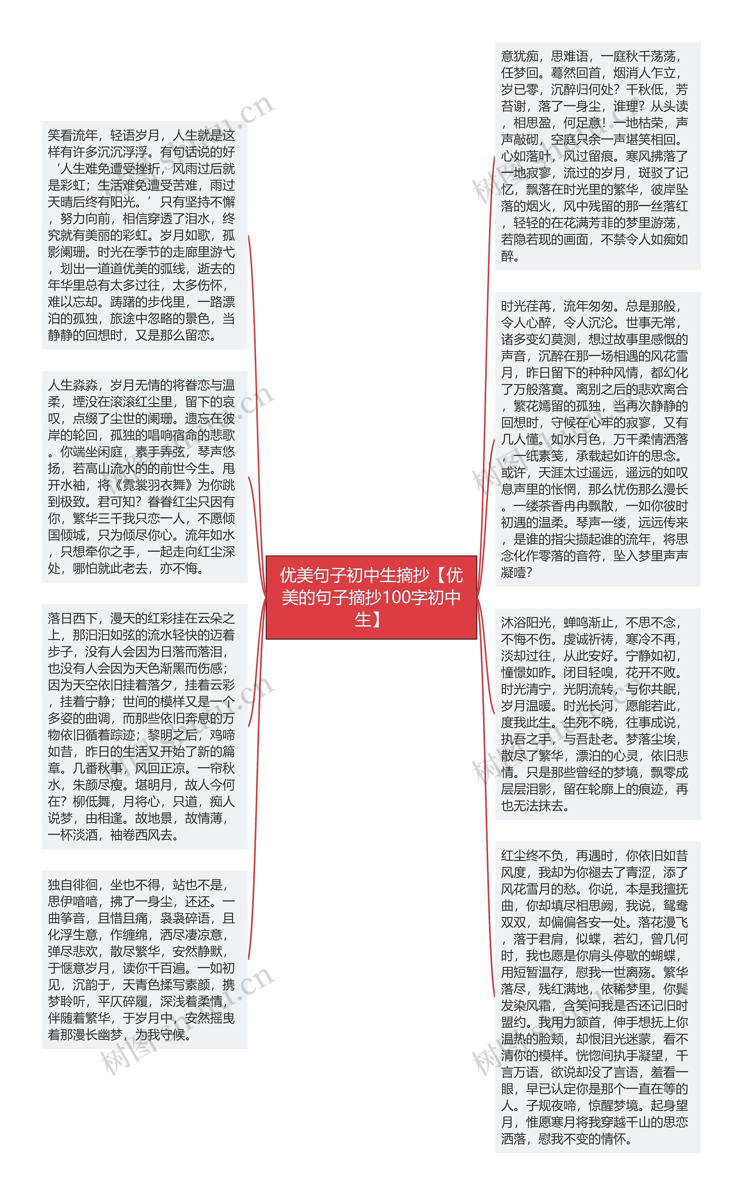 优美句子初中生摘抄【优美的句子摘抄100字初中生】