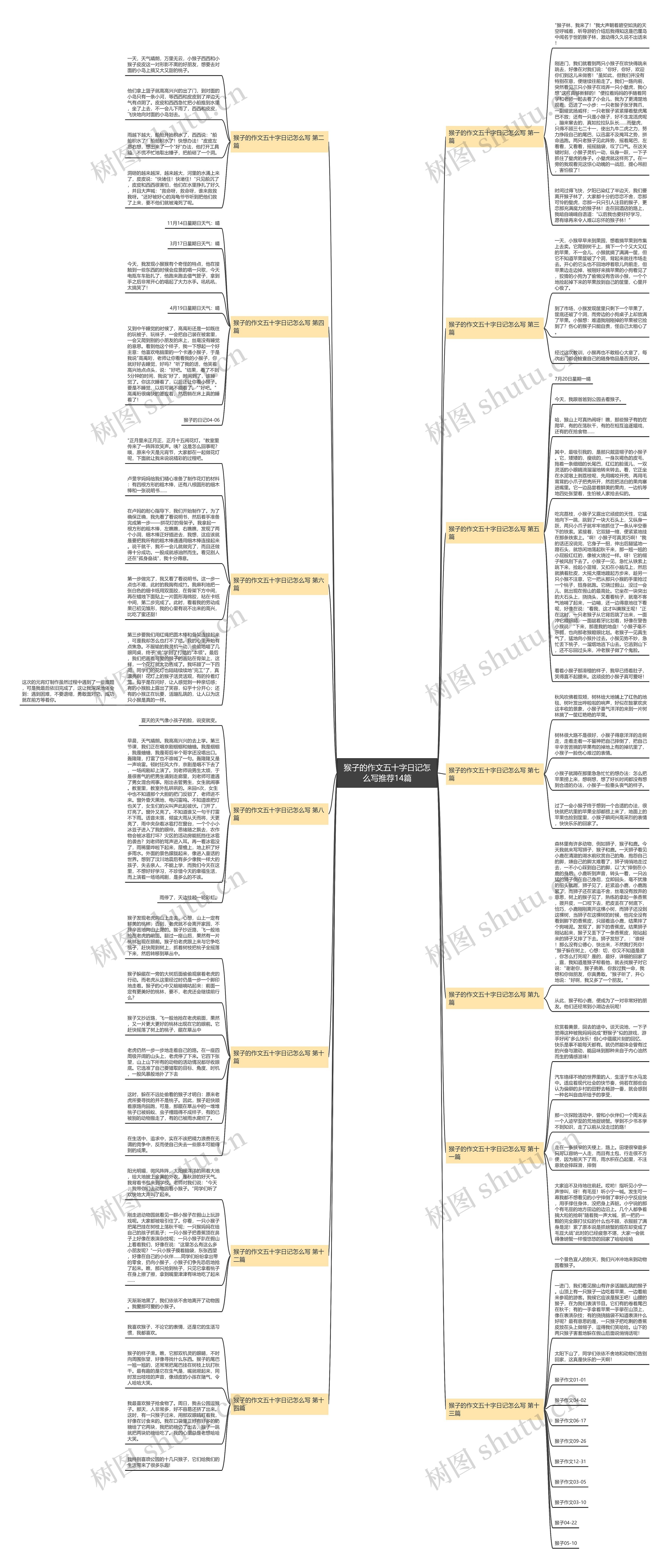 猴子的作文五十字日记怎么写推荐14篇 猴子的作文五十字日记怎么写推荐14篇