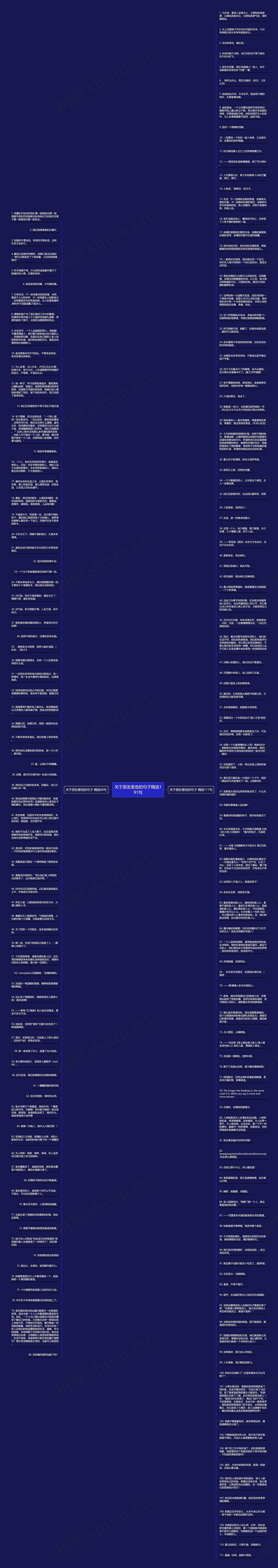 关于朋友差劲的句子精选191句思维导图