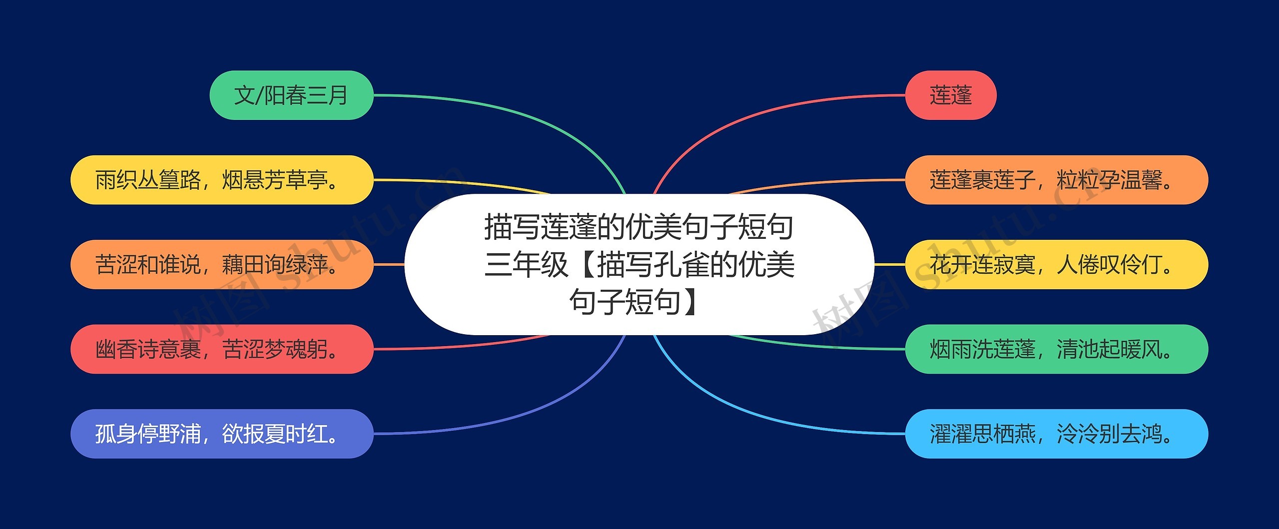 描写莲蓬的优美句子短句三年级【描写孔雀的优美句子短句】 描写莲蓬的优美句子短句三年级【描写孔雀的优美句子短句】