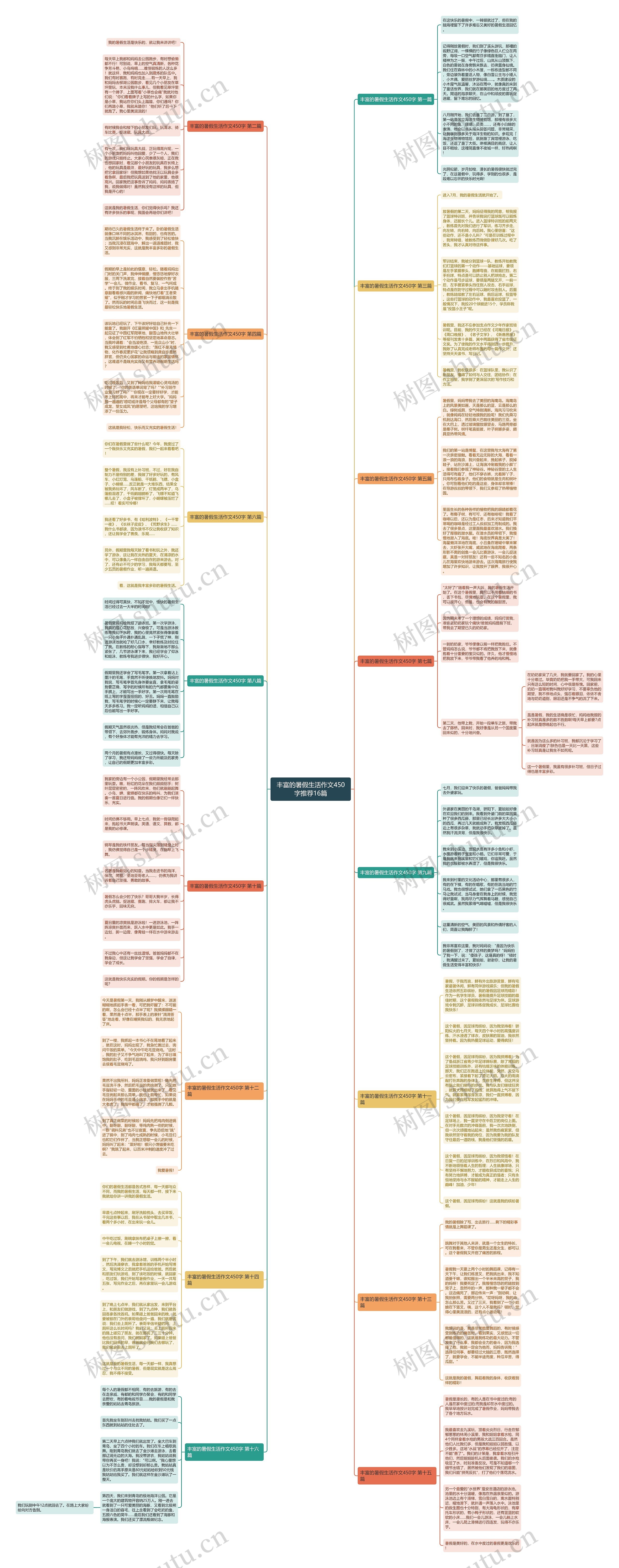 丰富的暑假生活作文450字推荐16篇 丰富的暑假生活作文450字推荐16篇