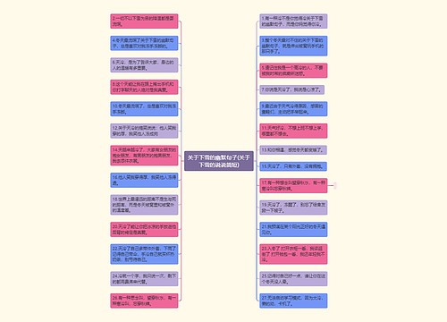 关于下雪的幽默句子(关于下雪的说说简短) 关于下雪的幽默句子(关于下雪的说说简短)