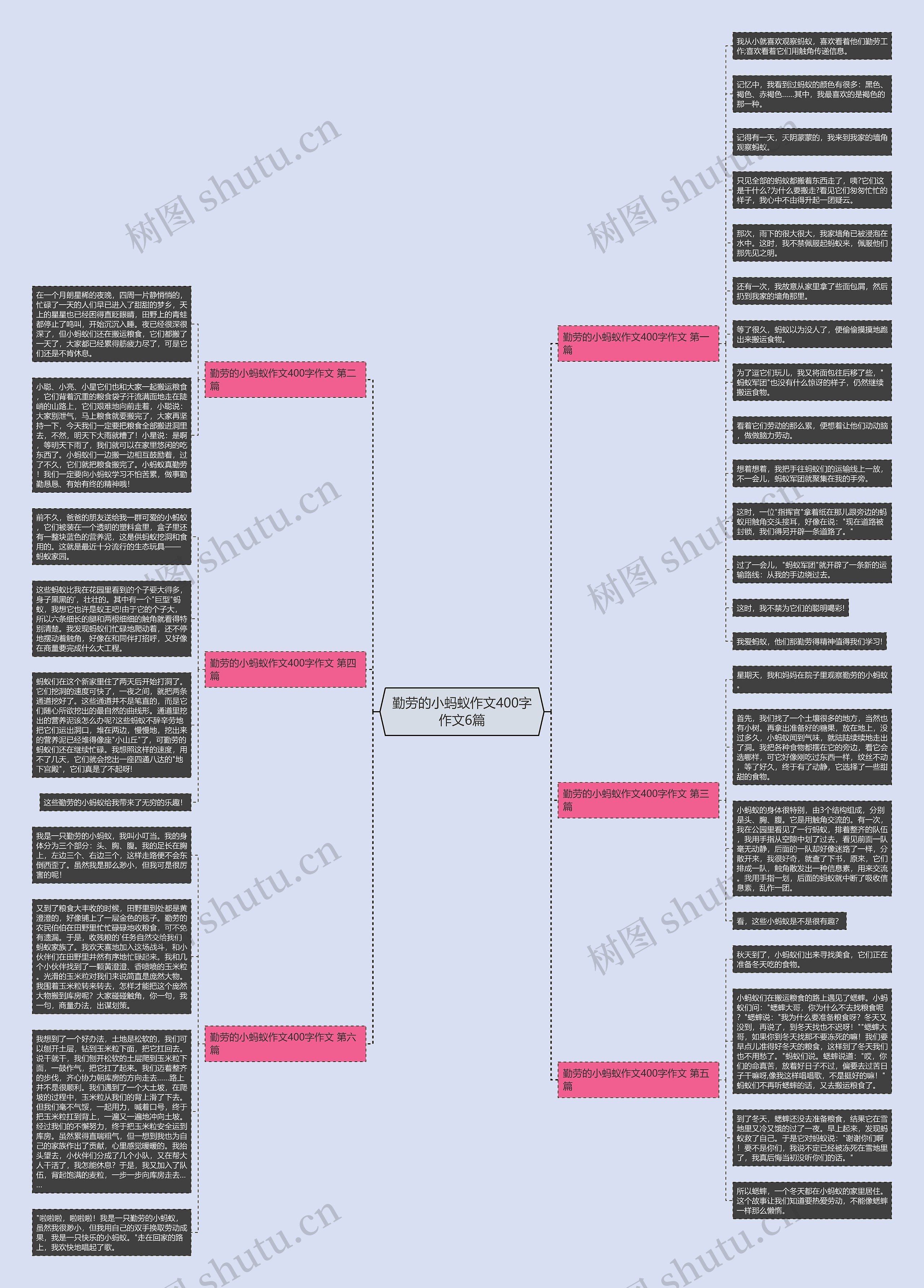勤劳的小蚂蚁作文400字作文6篇 勤劳的小蚂蚁作文400字作文6篇