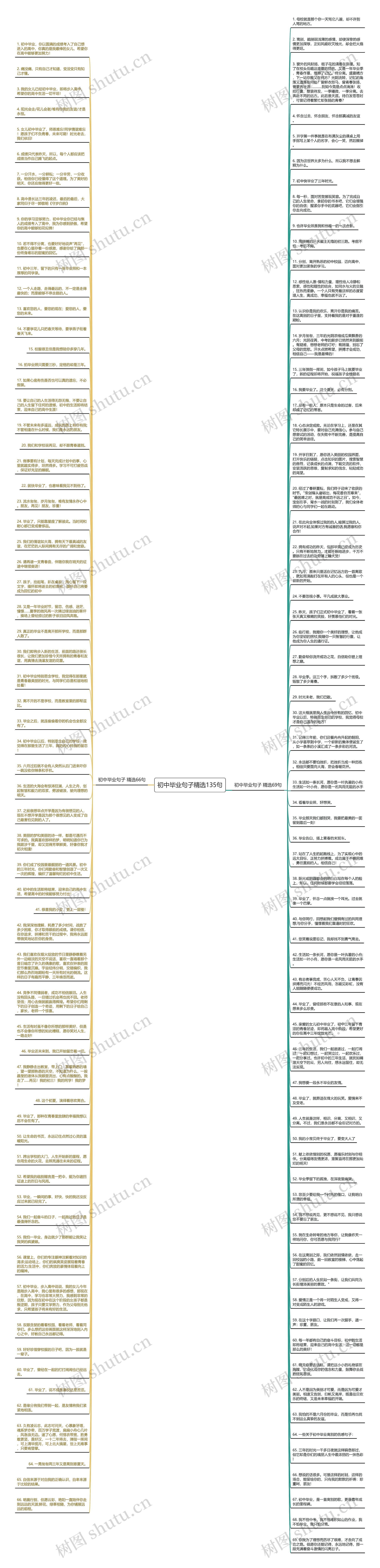 初中毕业句子精选135句