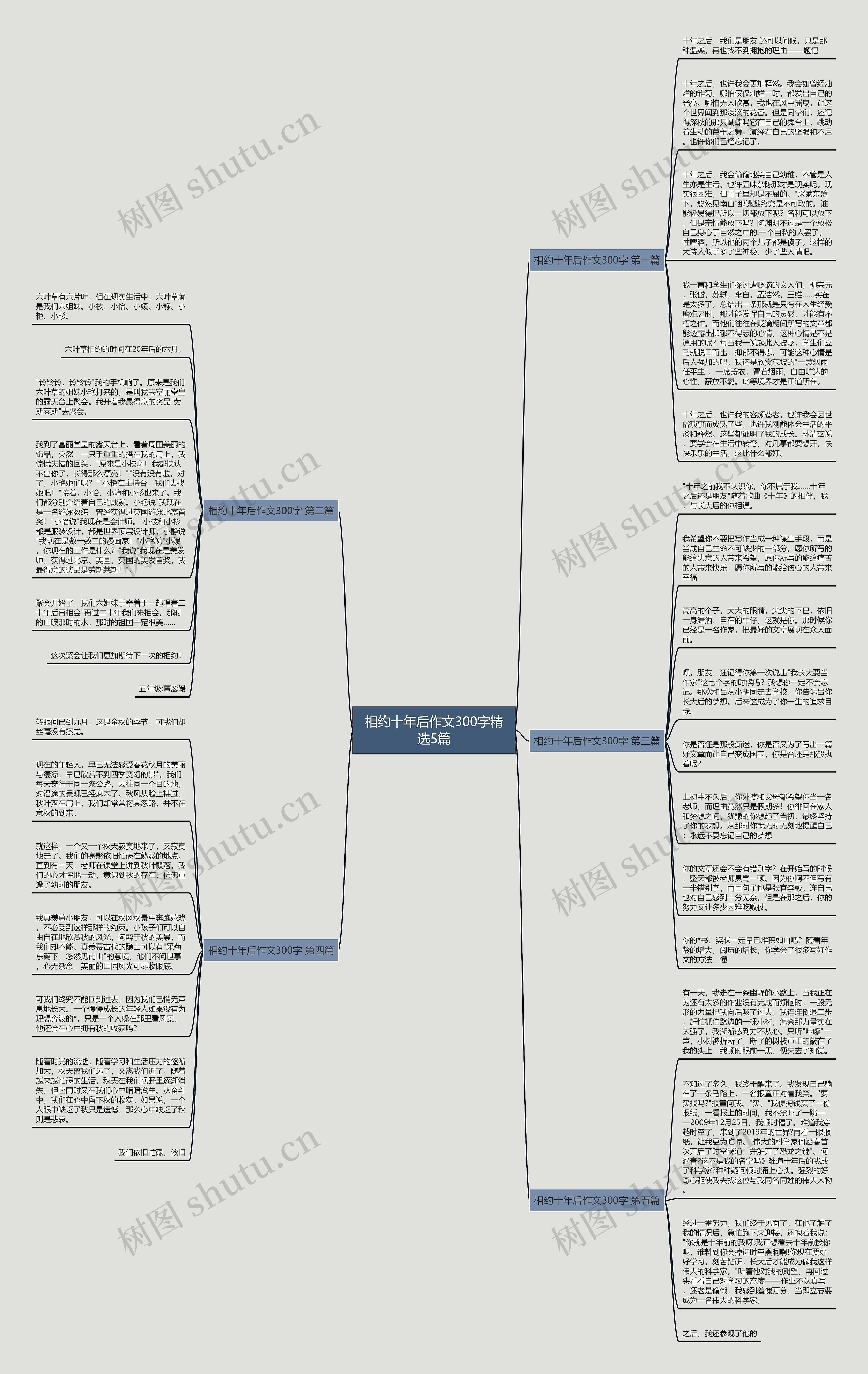 相约十年后作文300字精选5篇 相约十年后作文300字精选5篇
