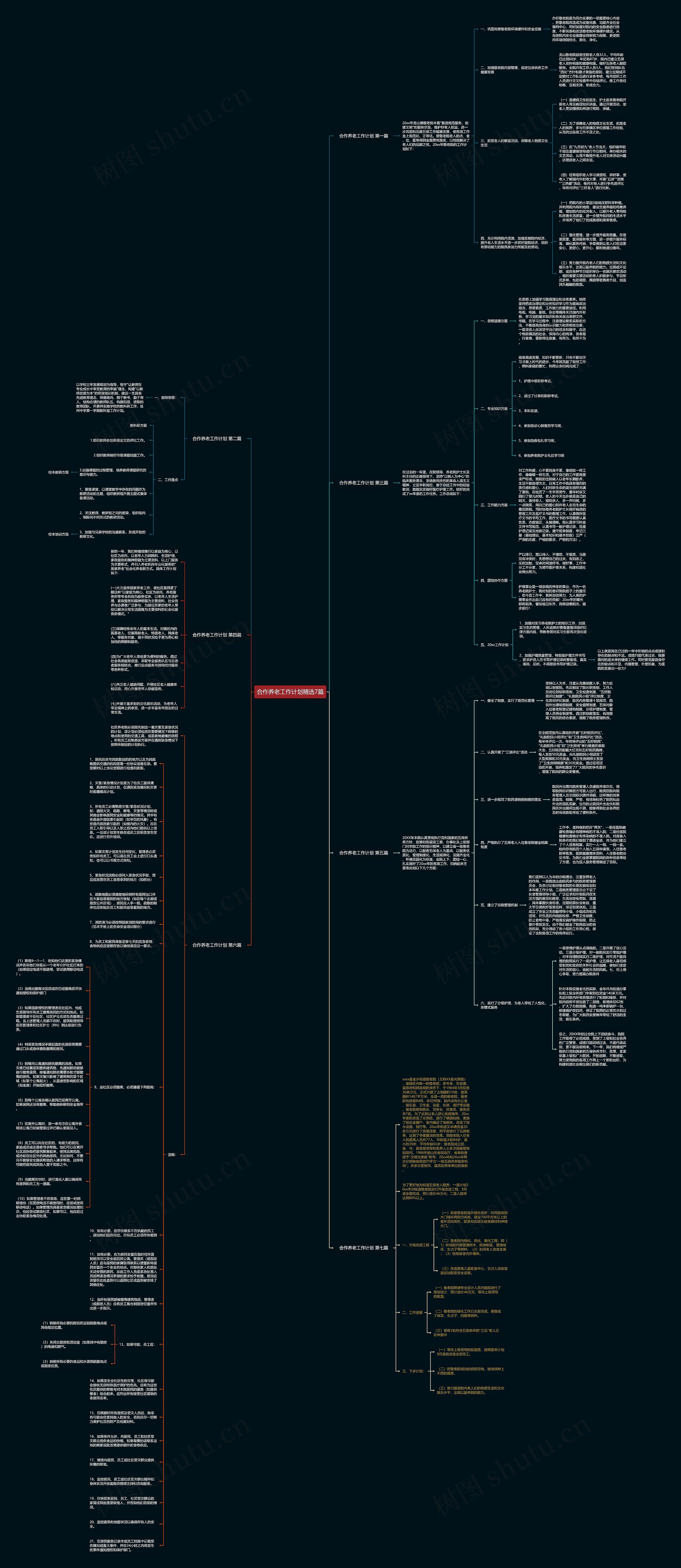 合作养老工作计划精选7篇