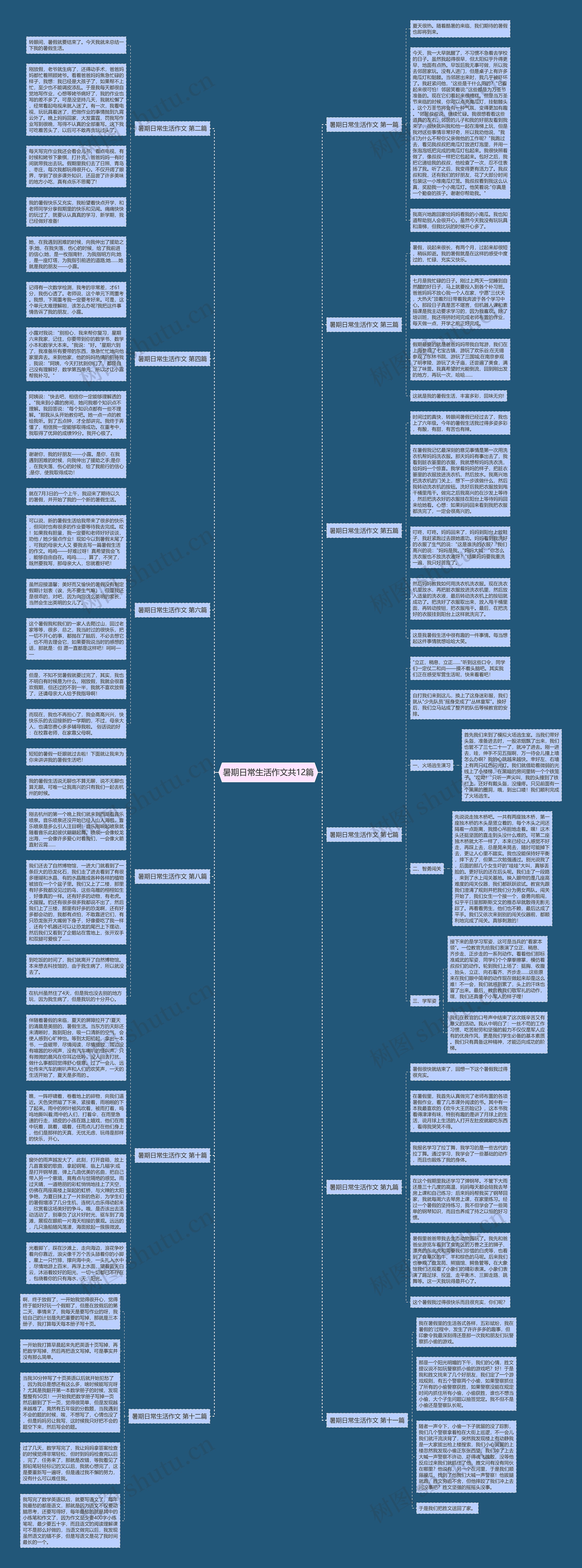 暑期日常生活作文共12篇 暑期日常生活作文共12篇