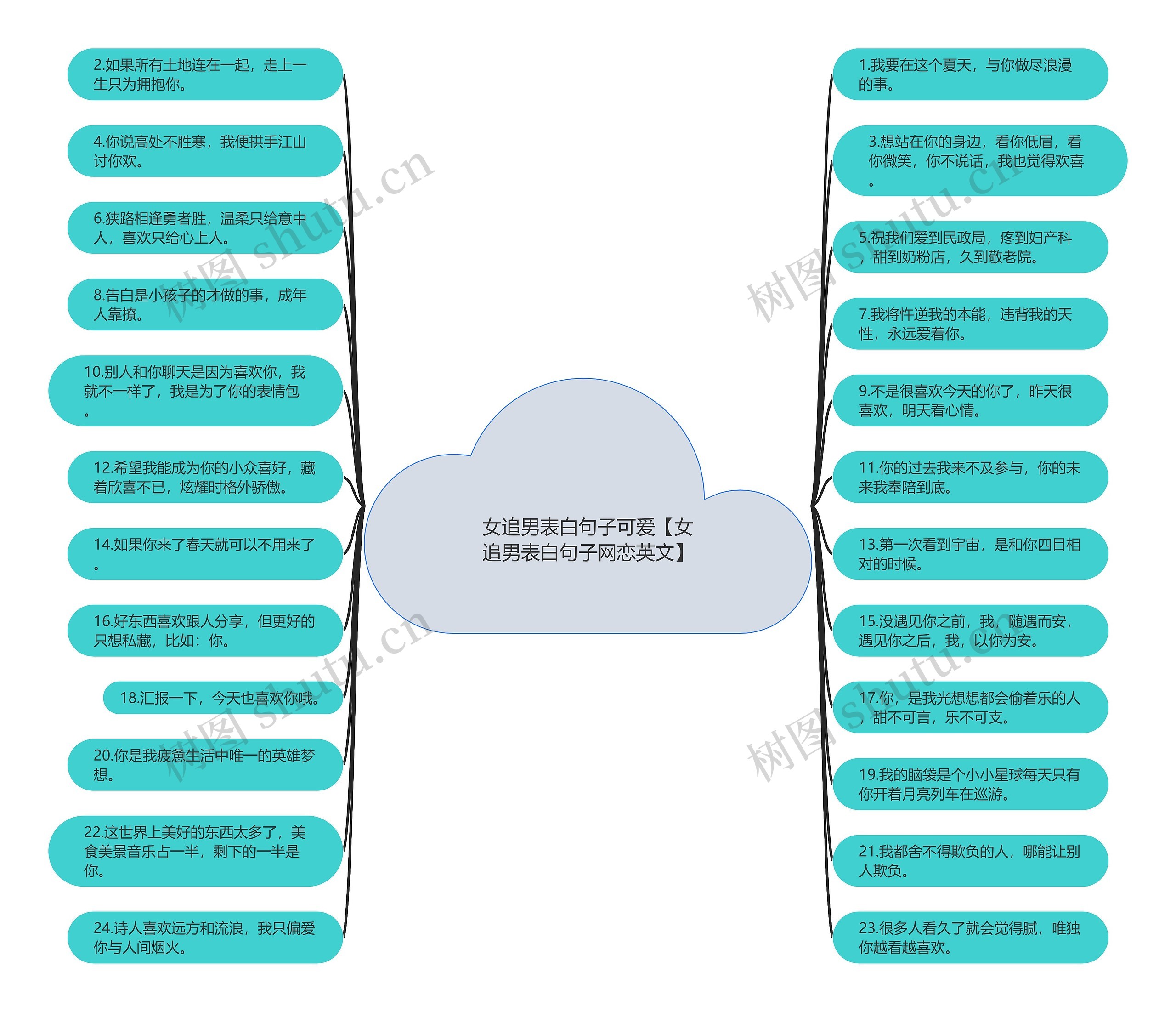 女追男表白句子可爱【女追男表白句子网恋英文】