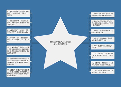 给女友跨年的句子(适合跨年对情侣说的话)