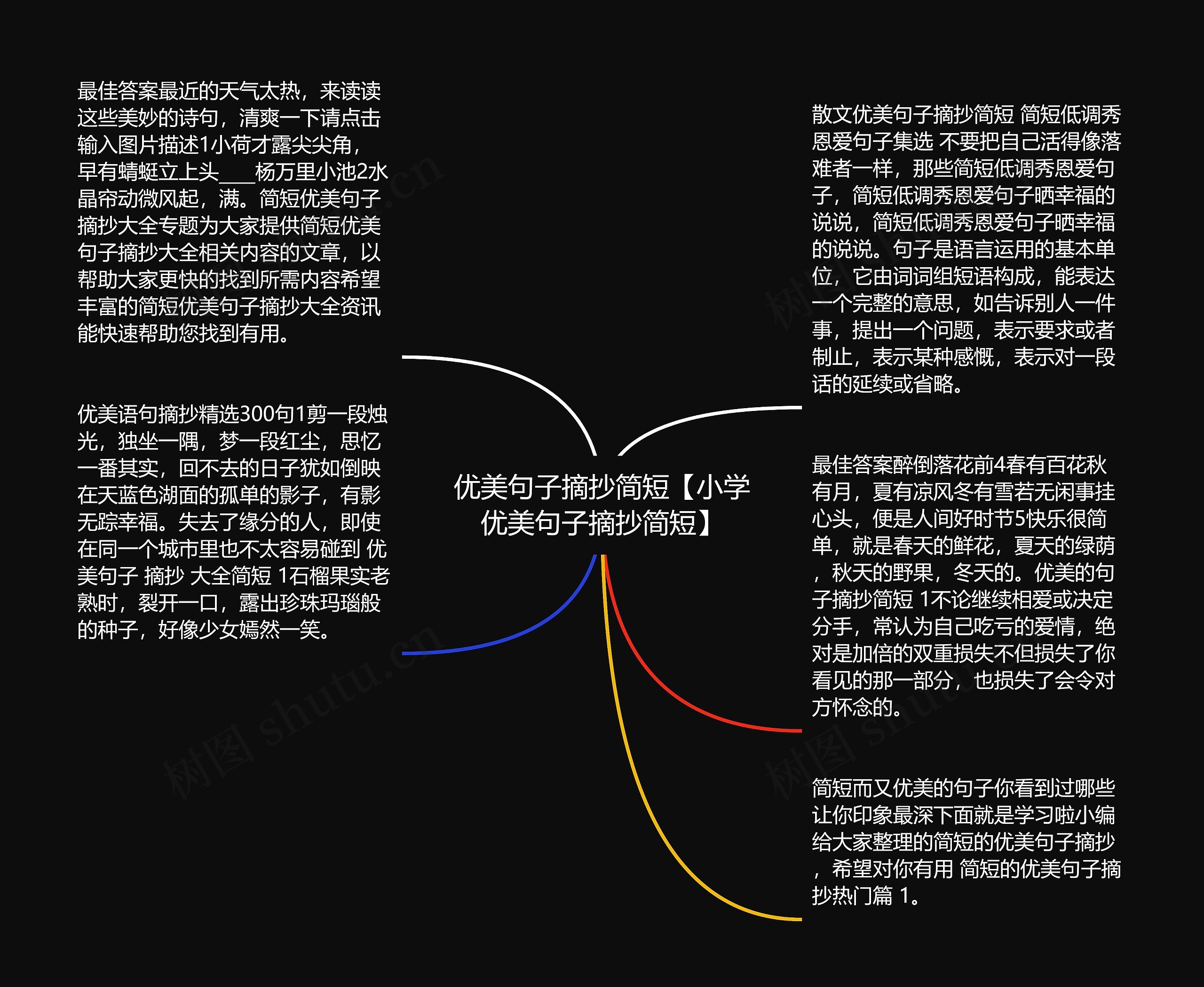 优美句子摘抄简短【小学优美句子摘抄简短】