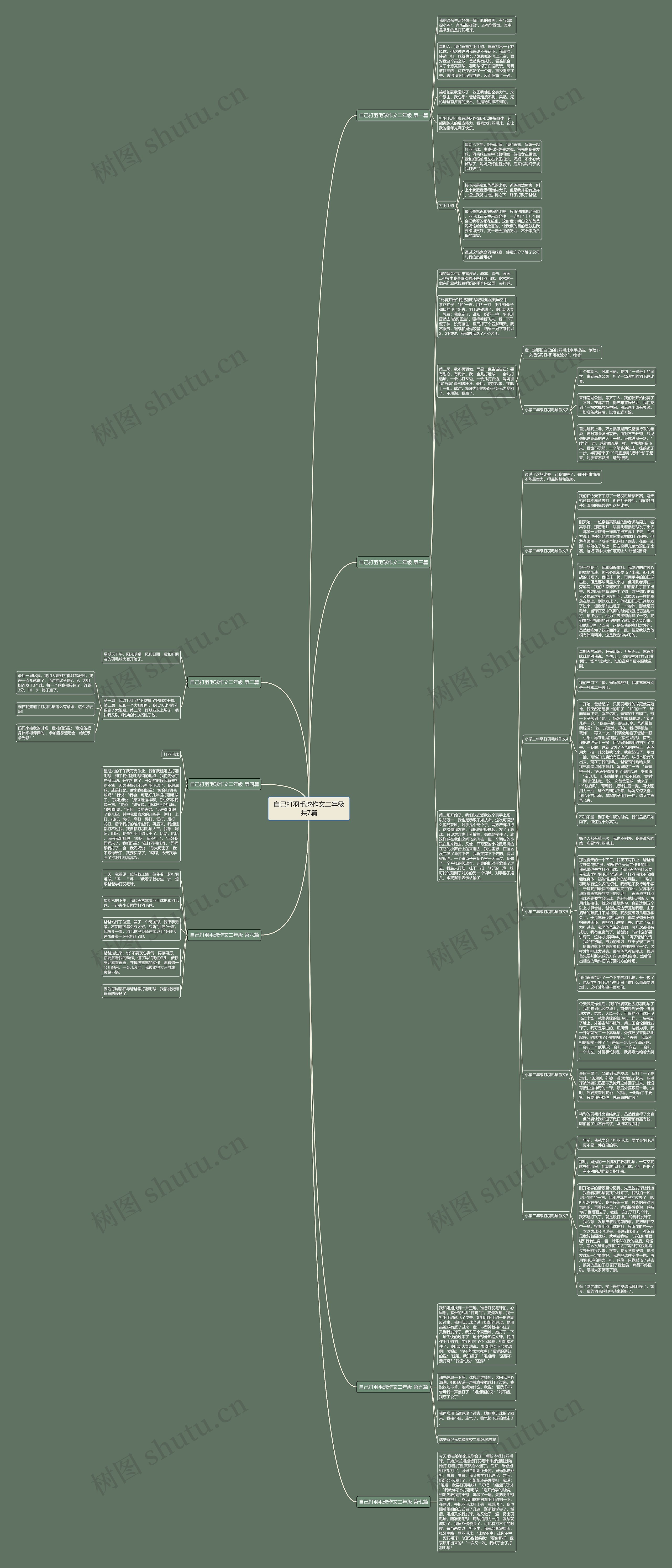 自己打羽毛球作文二年级共7篇 自己打羽毛球作文二年级共7篇
