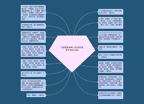 文案配图唯美人物(超级温柔干净的文案)