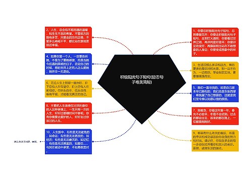 积极阳光句子短句(励志句子唯美简短)