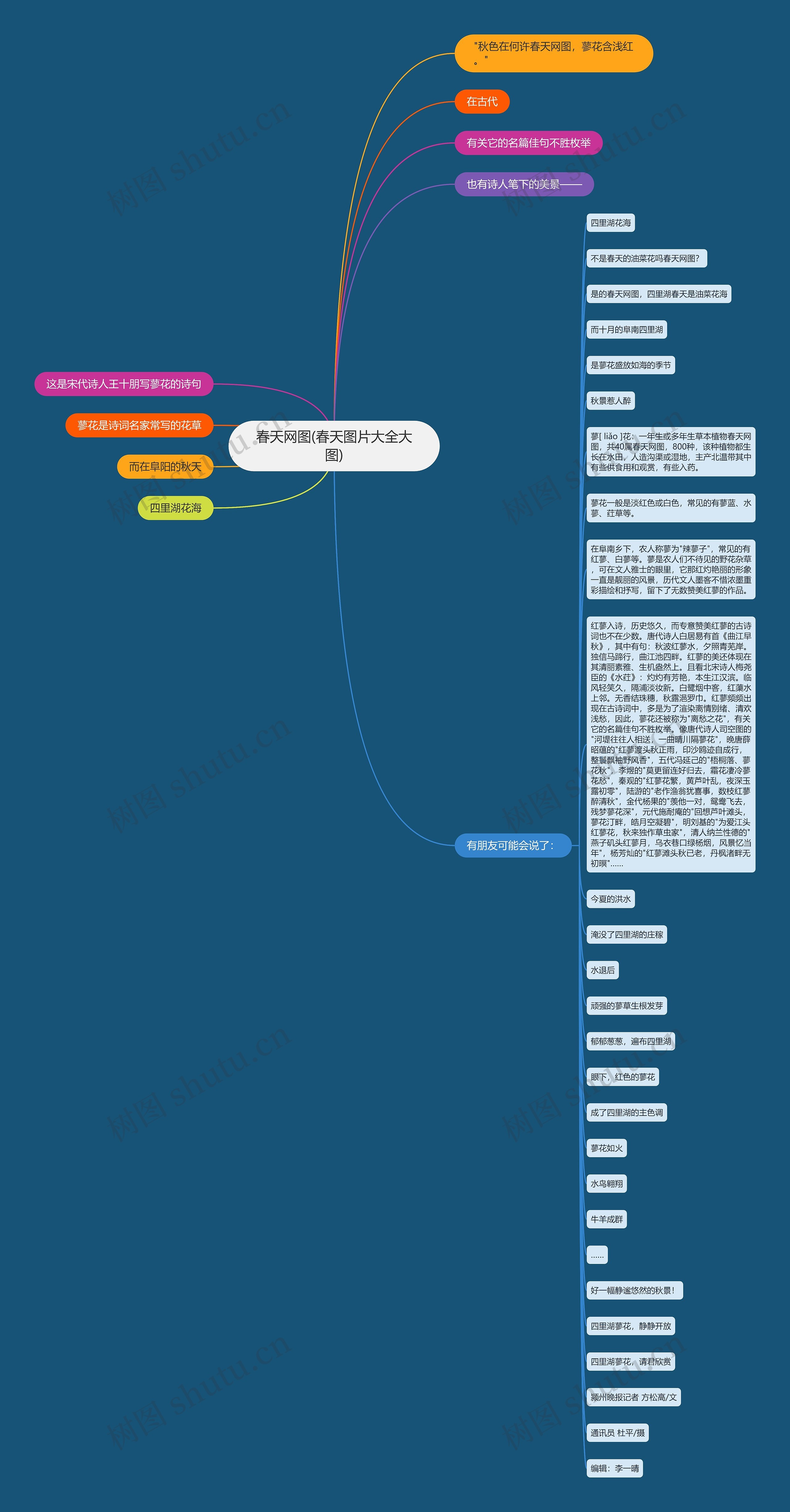 春天网图(春天图片大全大图)思维导图