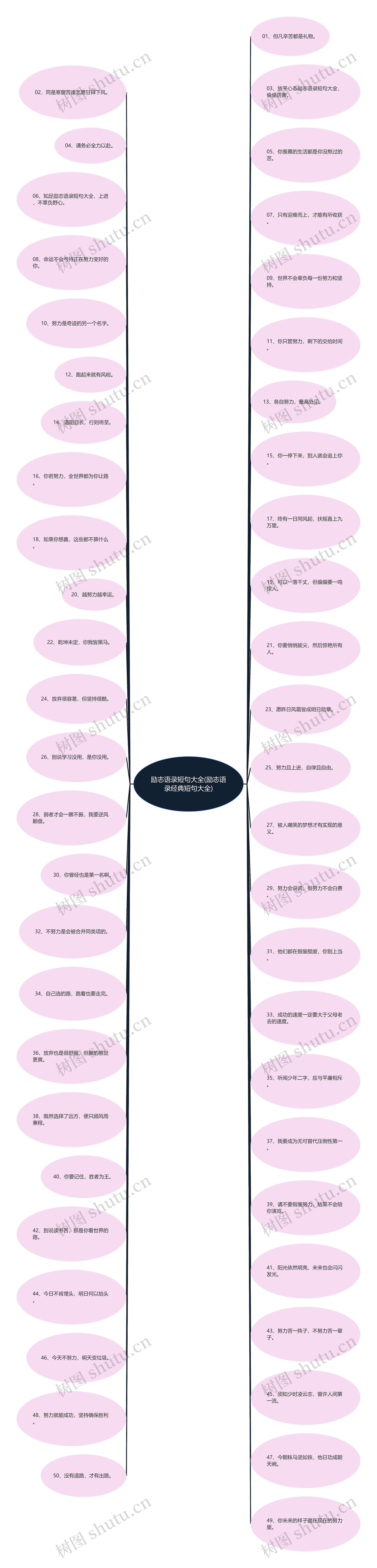 励志语录短句大全(励志语录经典短句大全)思维导图