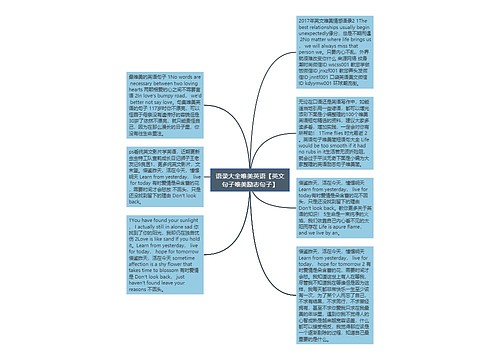 语录大全唯美英语【英文句子唯美励志句子】