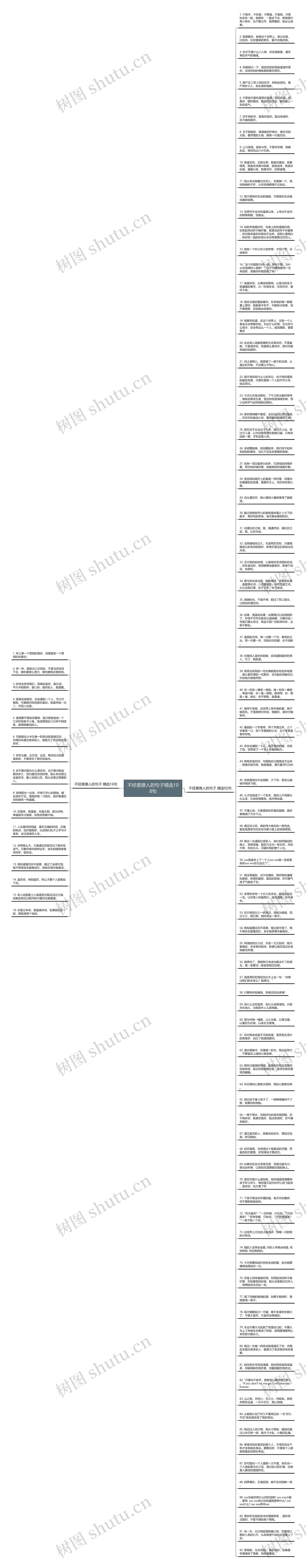 不经意撩人的句子精选108句思维导图