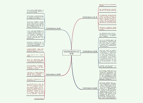 羽毛球班抓鱼游戏作文优选5篇