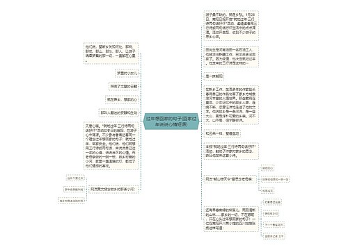 过年想回家的句子(回家过年说说心情短语)