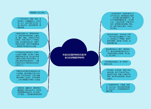 毕业以后回学校的文案(毕业以后还能回学校吗)