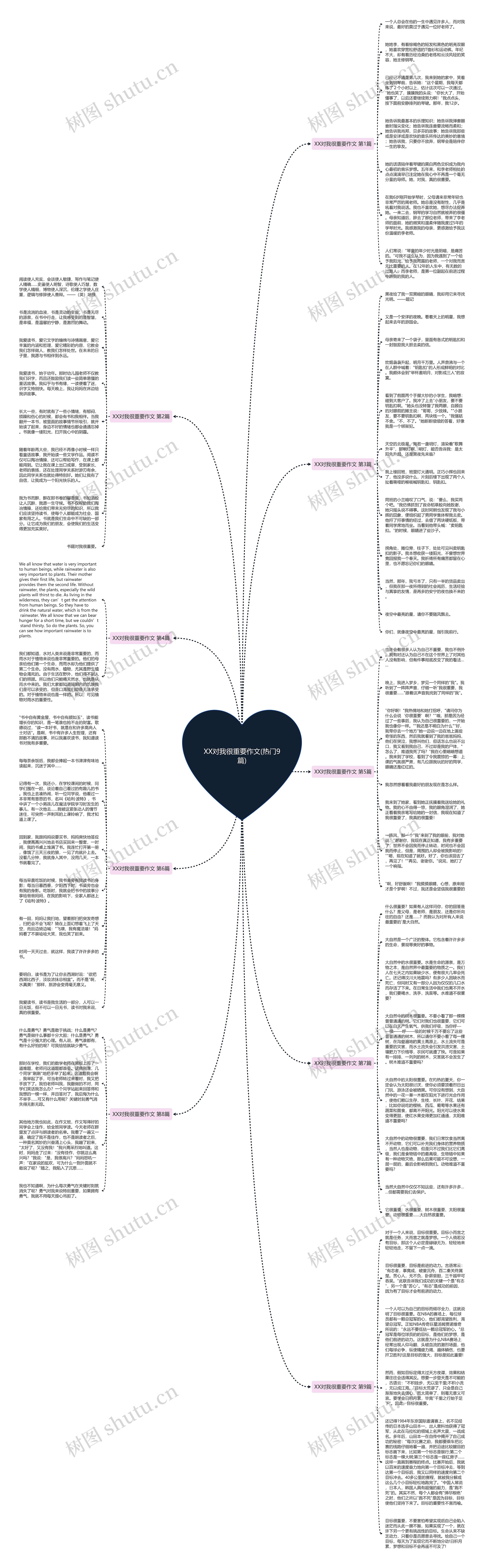 XX对我很重要作文(热门9篇)思维导图