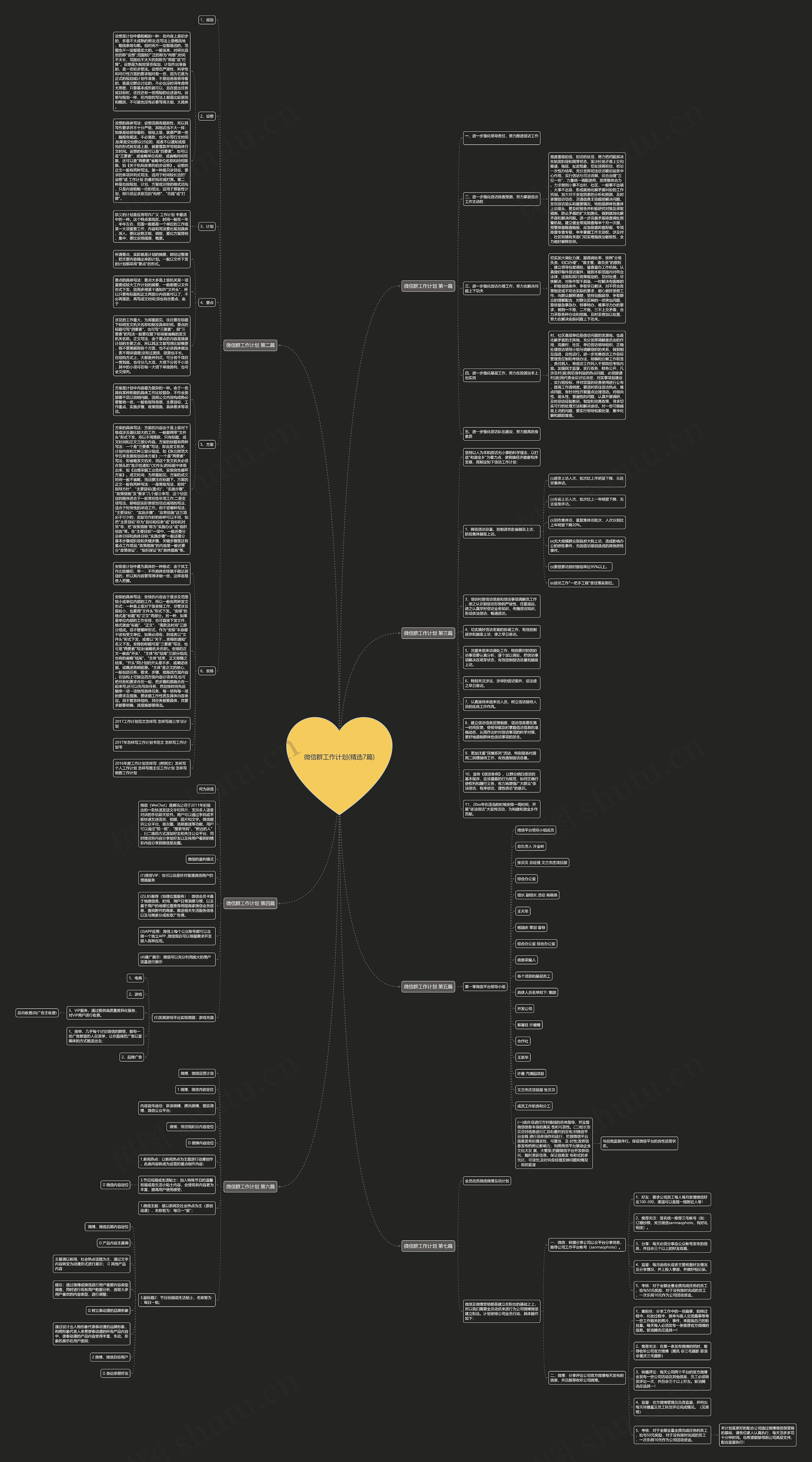 微信群工作计划(精选7篇)