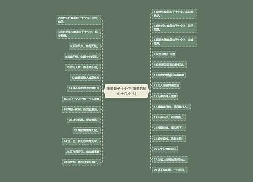 唯美句子十个字(唯美的短句十几个字) 唯美句子十个字(唯美的短句十几个字)