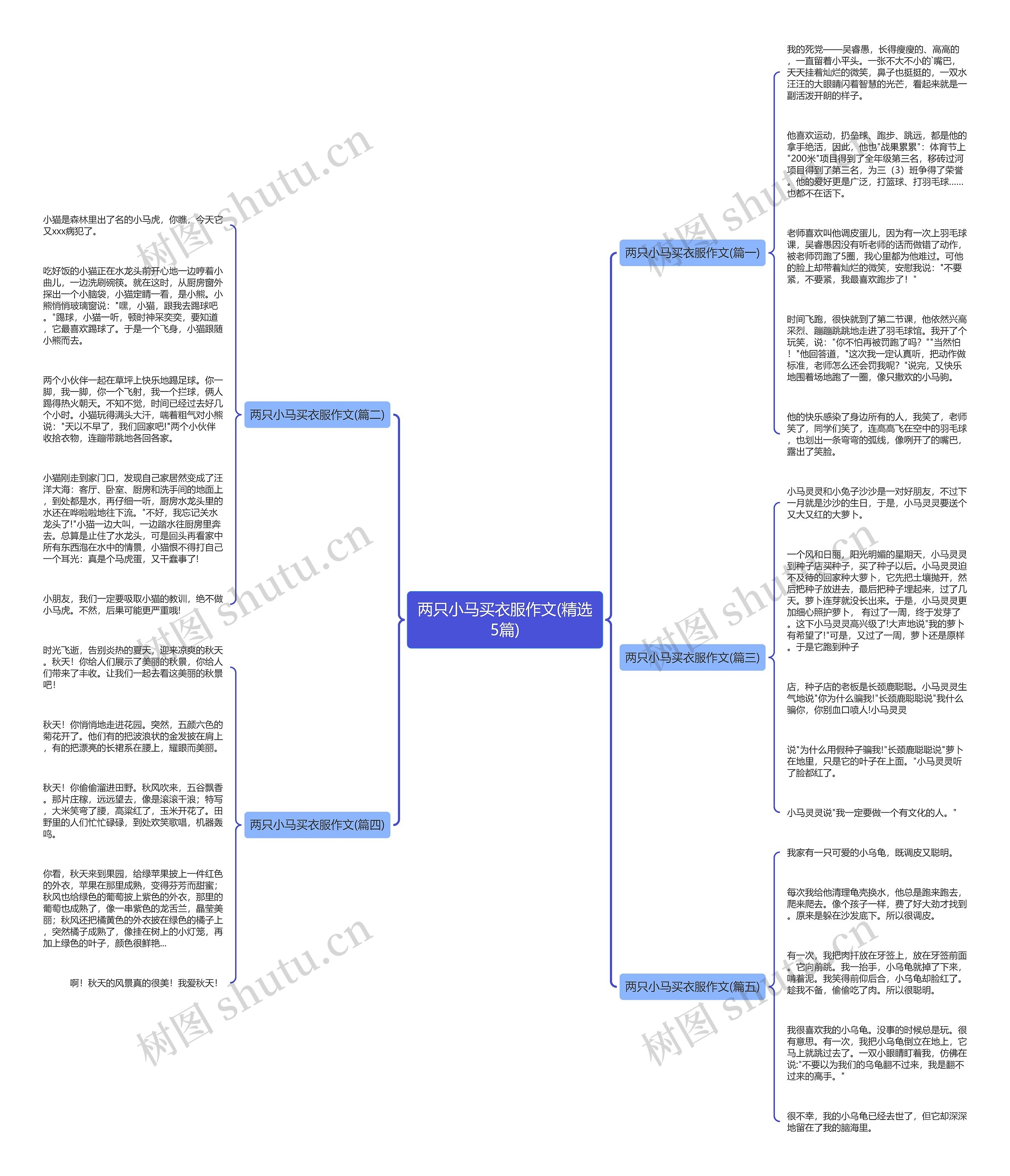两只小马买衣服作文(精选5篇) 两只小马买衣服作文(精选5篇)