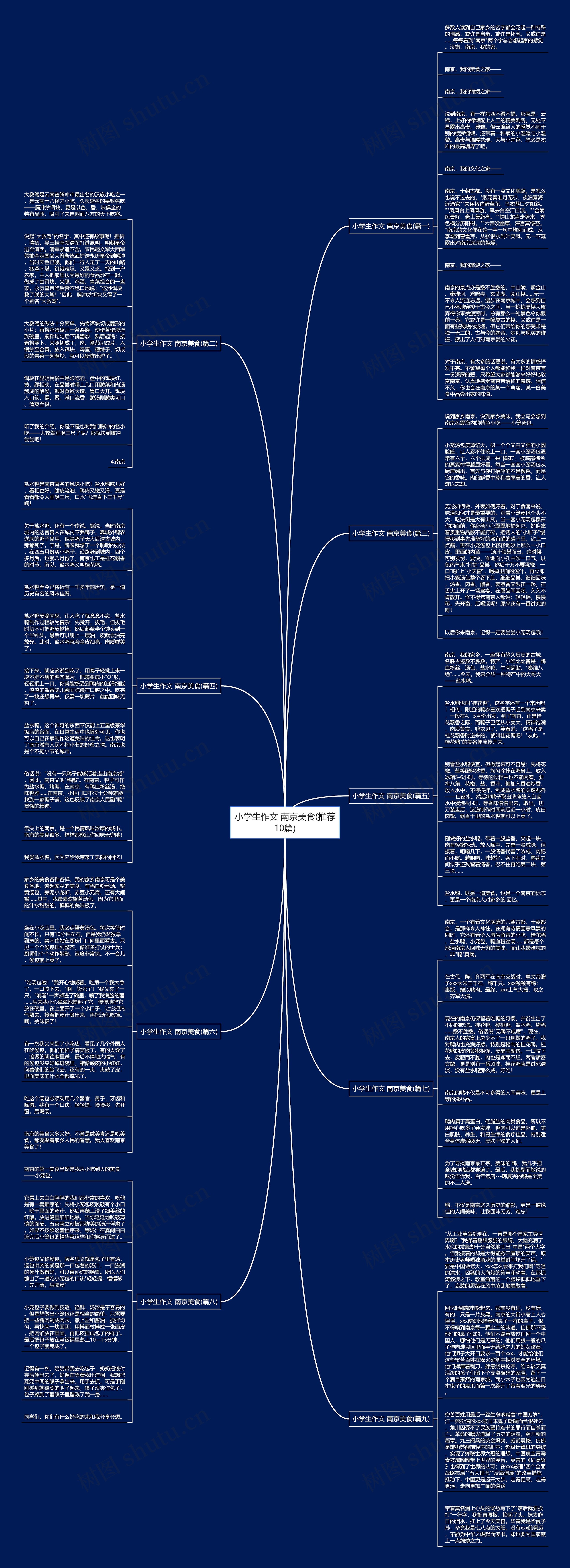 小学生作文 南京美食(推荐10篇)